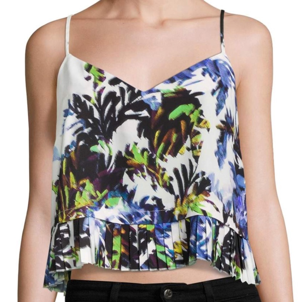 Price⬇️ NWT French Connection Palm Plains Tank